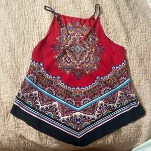 Vibrant Boho Top